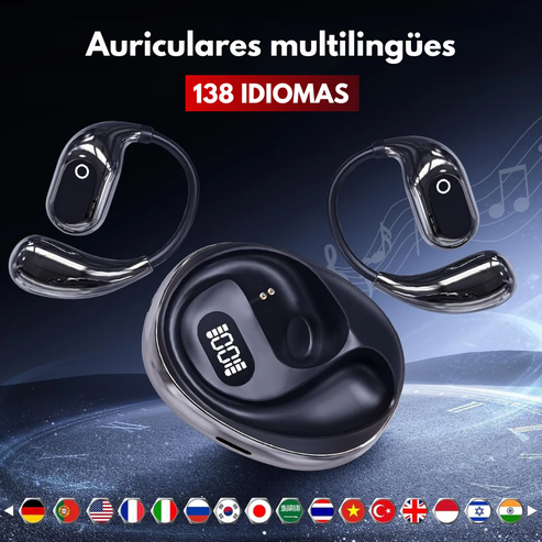 Auriculares Traductores – Escucha y entiende en cualquier idioma en segundos