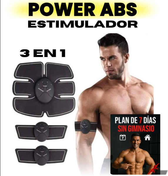 Power ABS Estimulador 3 en 1