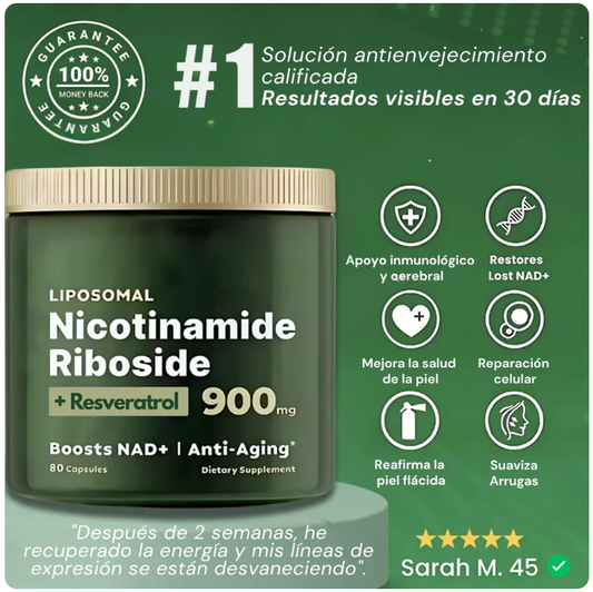 NAD+ Advanced Nicotinamida Ribósico + Resveratrol