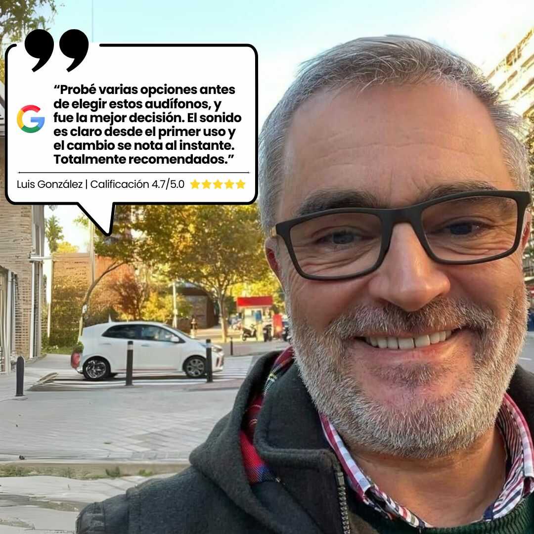 ATOM PRO 2™: Audífonos invisibles recargables para un sonido claro y sin molestias todo el día.